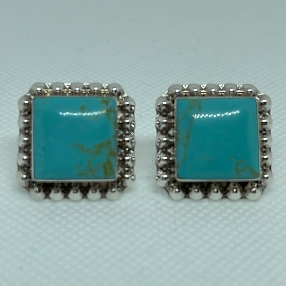 Elegant 925 silver real stones earrings‎​
